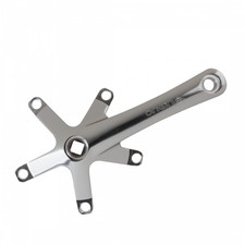 Origin8 Alloy Triple Crank Arm Set 155mm Aluminum 113.5mm JIS Square Taper picture