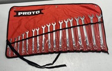 Proto 17 Piece Full Polish Metric Combination Wrench Set 12 Point J1200RM-T500 picture