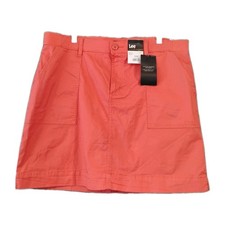 NWT Lee Mid Rise Skort Poppy Size 16 M (A5) picture