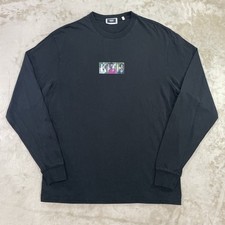 KITH For Marcus Brutus Classic Logo Long-Sleeve Tee 'Black' Mens S Excellent picture