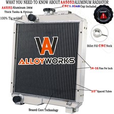 SBA310100630 2 Row Radiator For Ford New Holland 1715 Model Tractor picture