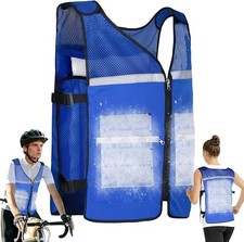 Cooling Vest with 20 Reusable Ice Packs - Adjustable Size for Outdoor Activities picture