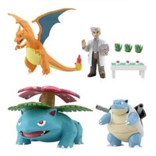 Bandai Pokemon Scale World Kanto Region Samuel Oak Charizard Blastoise Venusaur picture