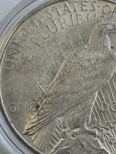 1925-S Peace Silver Dollar $1 90% Silver F/VF San Francisco Mint Semi Key Date picture