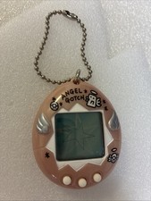 Bandai Angelgotchi Tamagotchi Pink Vintage Virtual Pet 1997 Japan picture