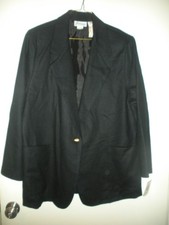 Vintage Joanne Wool Blazer Jacket XL NWT picture