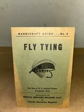 Vintage Handicraft Guide #8 ‘Fly Tying’ By Popular Mechanics Magazine ASF  picture
