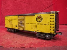 CLEAN marx 3/16 freight cars PEF 35461 For O Gauge.. picture