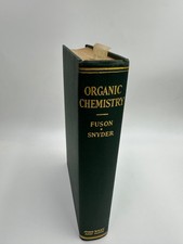 Vintage Organic chemisty book collectible 1942/Fuson and Snyder picture