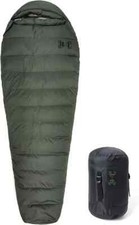 Goose Down Sleeping Bag OD  Mummy Style -13°F Tactical Ultralight Winter Sack picture
