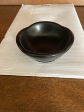 Yanco China BP-0003 Black Pearl 2.5 oz. Melamine Sauce Dish - 6 Doz picture