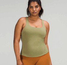 lululemon InStill Tank Top Green  Size 6 picture