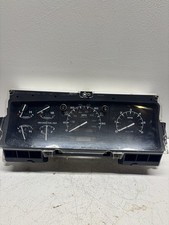 1992-1993 Ford F-150 F-250 F-350 Bronco Instrument Cluster w Tach Gas RED 144k picture