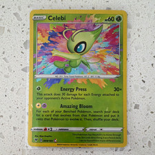 Pokemon TCG Celebi 009/185 Vivid Voltage Amazing Rare Holo English picture