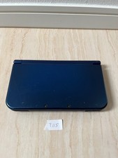 New Nintendo 3DS XL LL Metallic Blue Console Stylus Japanese JUNK T115 picture