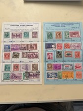 Vintage US Stamp Lot Jamestown Approval Sheets + 1963 Andrew Jackson FDC Covers picture