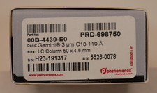 Phenomenex Gemini  3um C18 110 A, 4.6x50mm HPLC Column -New/Open Box picture