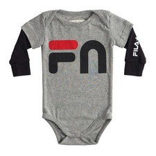 Nununu Kids Fila X Nununu Fn Longsleeve Bodysuit picture