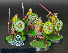 USA Duty Paid Painted Warriors of Rohan with spears set War of Rohirrim  LOTR picture