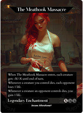 The Meathook Massacre - Full Art Altered Art Custom Proxy Cards picture