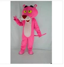 Adult Pink Panther Mascot Costume Fancy Dress Halloween professional handmade picture