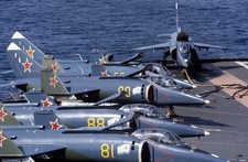 1/350 Russian Yak-38M/U Forger Carrier Fighter for Kiev Class Carrier 3D Printed picture
