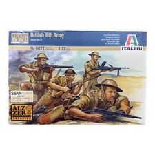 Italeri British 8th Army World War II  #6077 Model Kit 1:72 - New & Sealed picture