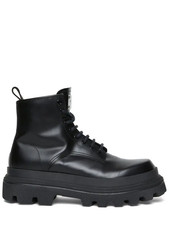 Dolce & Gabbana Leather Boots Men’s Size EU 42,5 - US 9,5 - Black picture