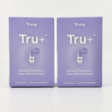 Truvy TRU+ for Blood Chemistry & Dual Appetite Control 2 PACK - New/Sealed picture