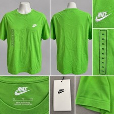 Nike Men’s XL Green Embroidered Logo T-Shirt Tee NWT ST2 picture