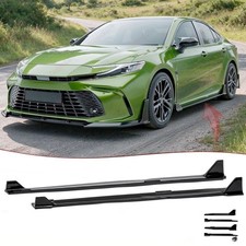 Fit For Toyota Camry 9th Gen Side Skirt Extension Splitter Lip Gloss Black 2025+ picture