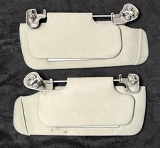 00-06 Escalade Sun Visors Driver/Passenger Gray Sunvisor Set picture