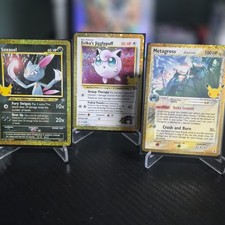 Pokémon 30th Classic Collection Lot Metagross, Snesal And Erikas Jigglypuff  picture