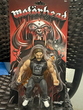 Super7 Motörhead Lemmy Action Figure Boxed Black 14+ Music Theme picture