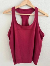 Lululemon Women's Racerback Tank Top - Burgundy picture