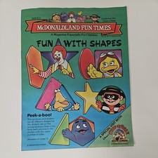 McDonald's McDonaldland Fun Times Magazine 1989 - Issue 5 Vol 11 picture