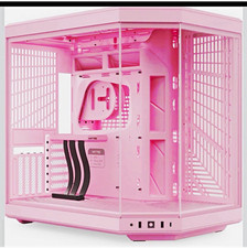 HYTE Y70 ATX Mid Tower PC Case Pink Panoramic Tempered Glass Dual Chamber picture