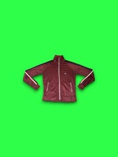 Vintage Lacoste Izod full zip track jacket maroon men’s medium picture