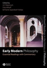 Early Modern Philosophy: Essential Readings with Commentary (Blackwell Readi... picture