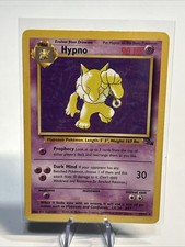 1999 Pokemon Hypno - Non-Holo Rare 23/62 picture
