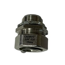 Calbrite S60700FCS0 3/4” 316 Stainless Steel Liquidtight Connector NEW picture