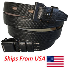 German Kar 98 K98 98K k98k Kar98 G41 G43 K43 Black Leather Rifle Sling - Repro picture