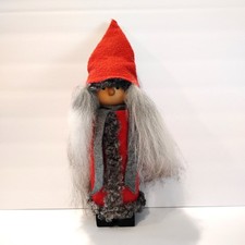 Vintage Sweden Larssons Tra Large Gnome Santa Tomtemor Figurine 18