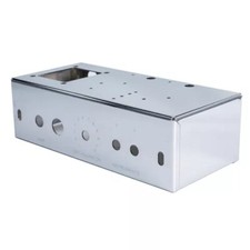 USA 1pc Guitar 50S 5F1 Tweed Champ Mirror Chrome Chassis for Tube Amplifier DIY picture