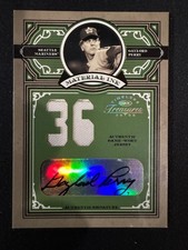 ⚾2005 Donruss Playoff Gaylord Perry #MI-36 Auto Player Patch Material Ink /36 picture