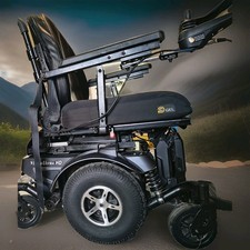 Merits Vision Ultra HD Power Wheelchair Joystick Flat Resistant Tires Black picture