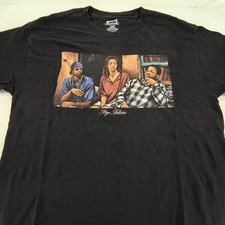 DGK Bye Felicia Short Sleeve Graphic Crew Neck Shirt Mens Size Large L Black picture