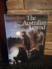 The Australian Legend by Russel Ward - Oxford Univ Press HC DJ  1978 picture