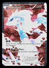 RESHIRAM (FULL ART) RC22/RC25 HOLO LEGENDARY TREASURES: RADIANT COLLECTION MP picture
