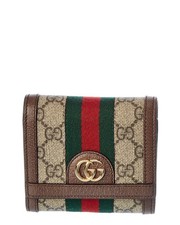 Gucci Ophidia Gg Supreme Canvas & Leather Coin Purse Women's picture